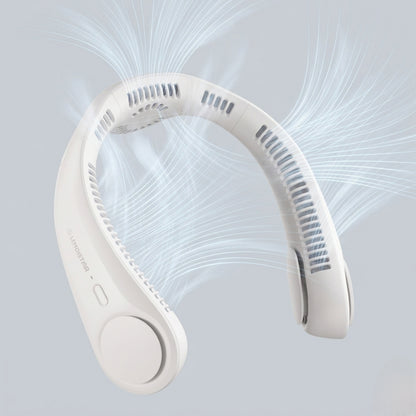 NeckBreeze™ 2.0 Elite | Portable Bladeless Neck Fan — Hands-Free TurboFlow Series